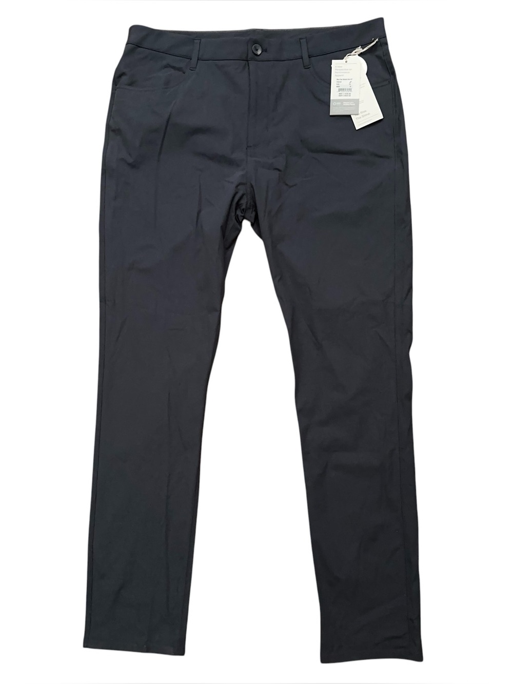 Vuori Meta Pants Mens Size 36 Slim Fit Performance Tech Charcoal NEW